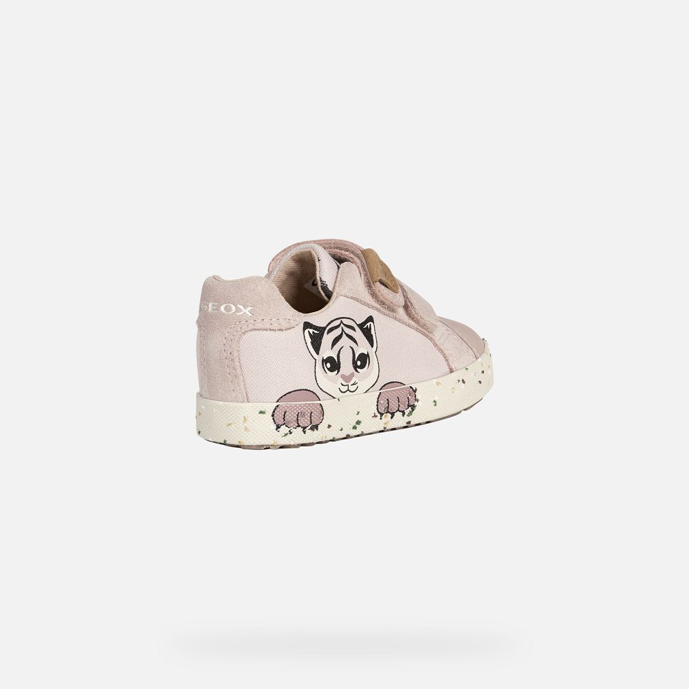 Basket Geox Kilwi Girl - Rose - Bebe 345978-DPU